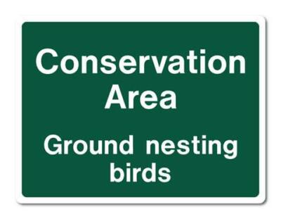 Conservation Signs