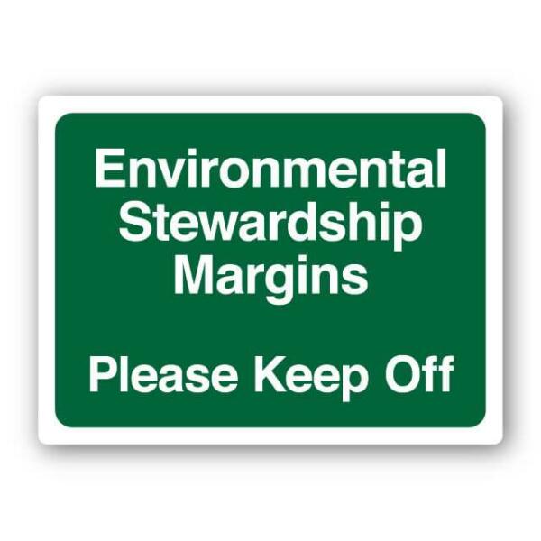 Environmental Stewardship Margin Sign