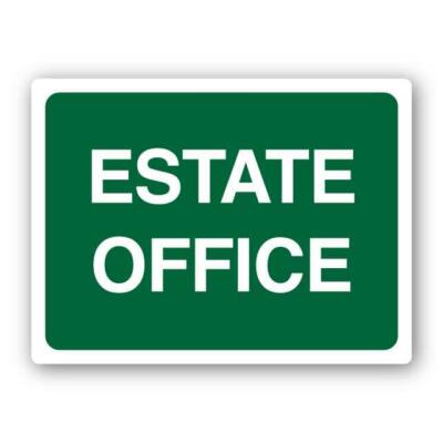 Estate Office Sign