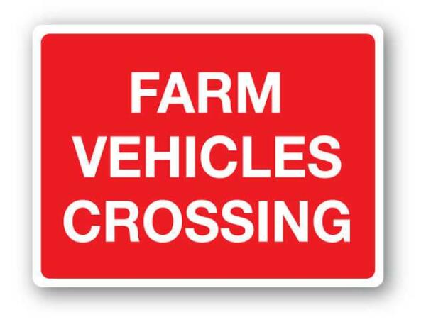 Farm Vehicles Crossing