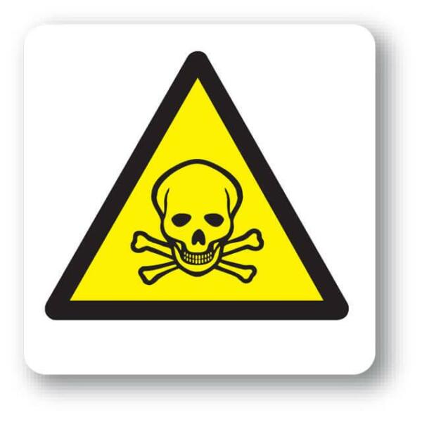 Toxic Substances Symbol Sign