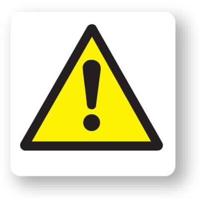 Warning Symbol Sign